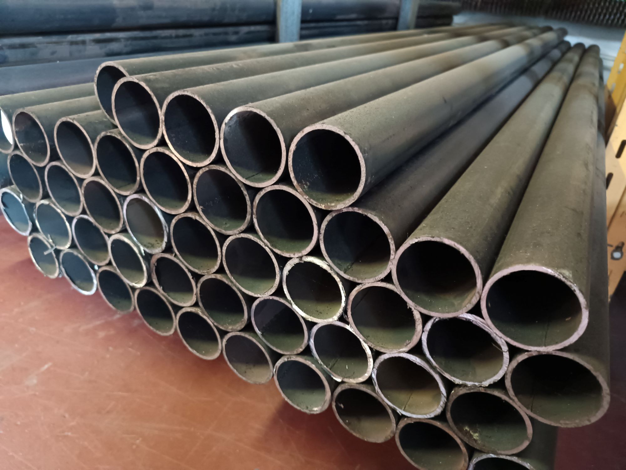 Plotový stĺpik oceľový, rozmer 48,3x2,0 mm, dĺžka 3 metre, S235JR