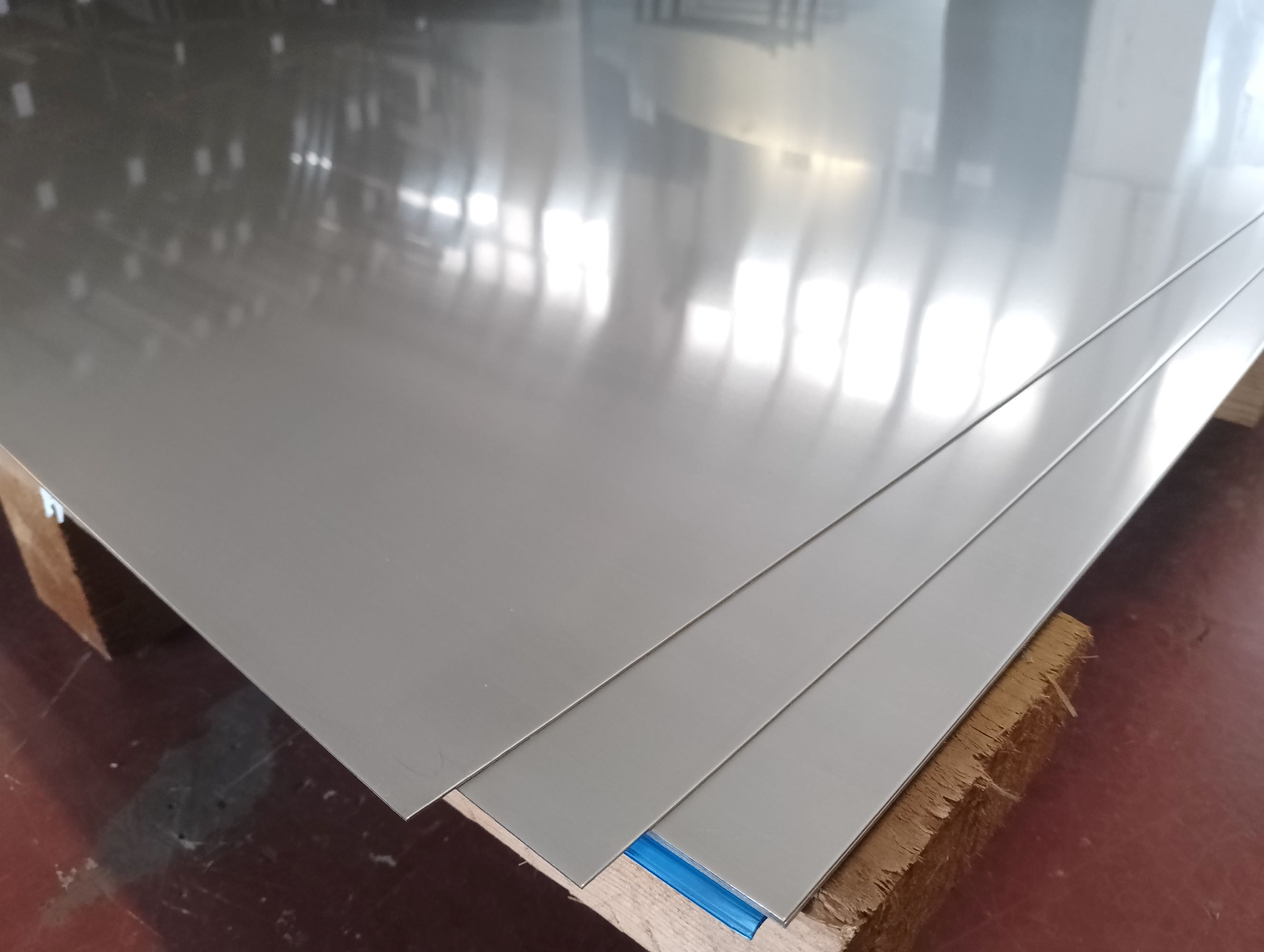 nerezový plech 0,8x1000x2000 mm, akosť 1.4016/430, 2B