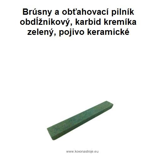 Brúsny pilník obdĺžnikový 10x21x150