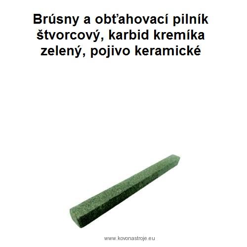 Brúsny pilník štvorcový 10x10x126