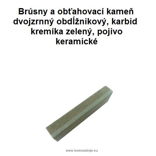 Brúsny kameň dvojzrný 25x15x100