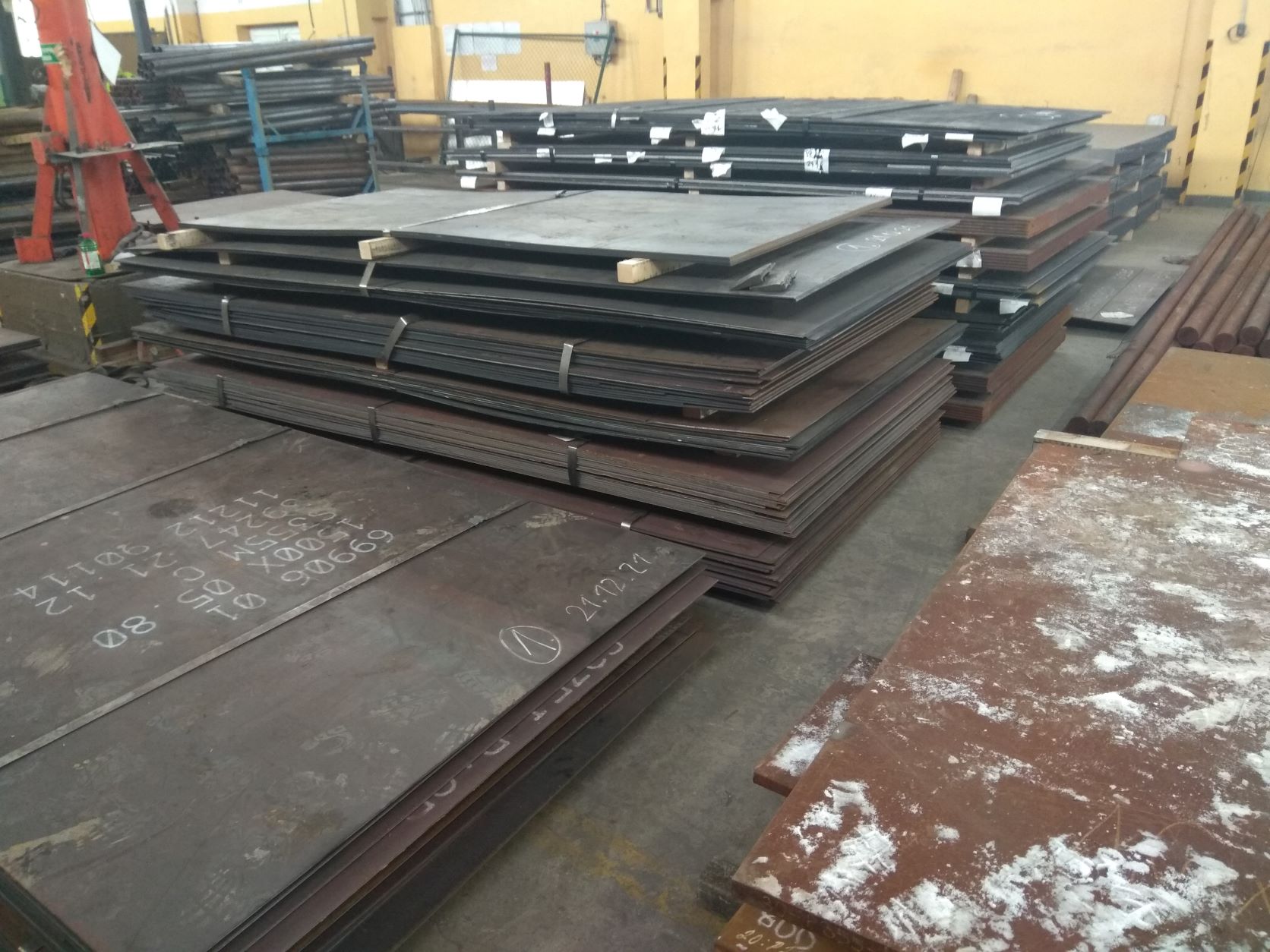plech 3x2000x2000 mm, akosť S235JR+N, za tepla valcovaný